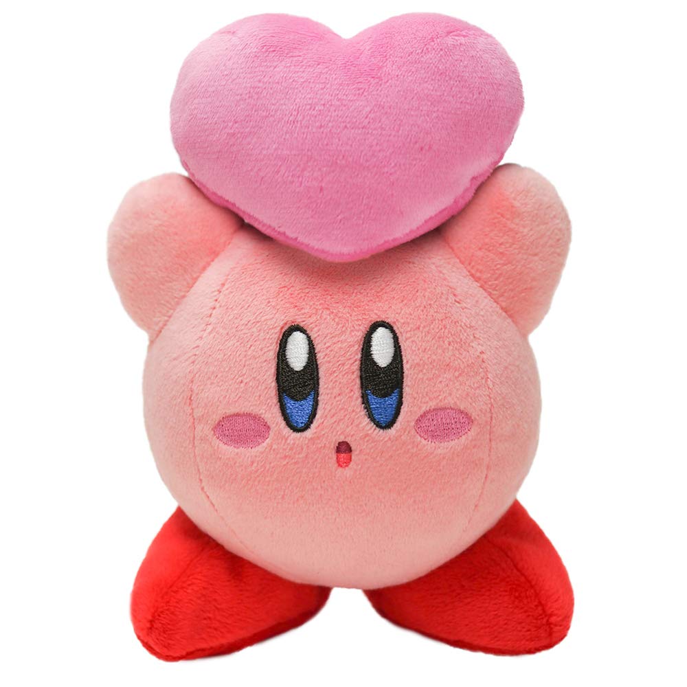 Little Buddy - 6.5"  Kirby With Friend Heart Plush (C09)